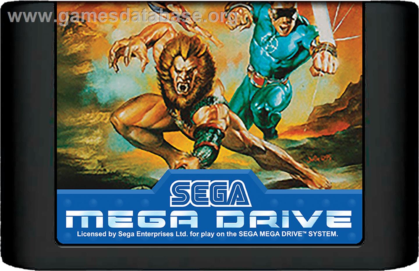 Eternal Champions - Sega Genesis - Artwork - Cartridge