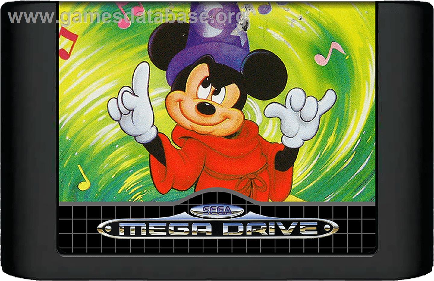 Fantasia - Sega Genesis - Artwork - Cartridge
