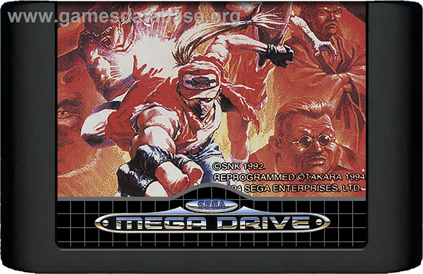 Fatal Fury 2 / Garou Densetsu 2 - arata-naru tatakai - Sega Genesis - Artwork - Cartridge