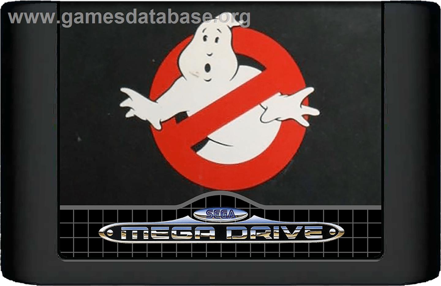 Ghostbusters - Sega Genesis - Artwork - Cartridge