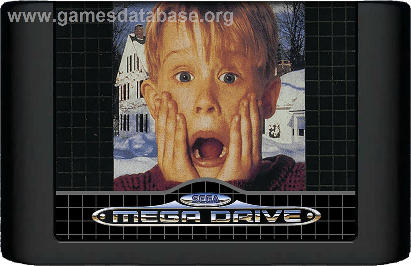 Home Alone - Sega Genesis - Artwork - Cartridge