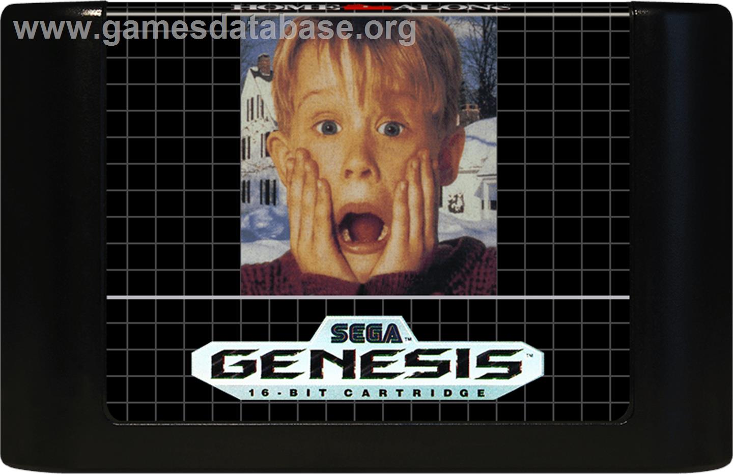 Home Alone - Sega Genesis - Artwork - Cartridge