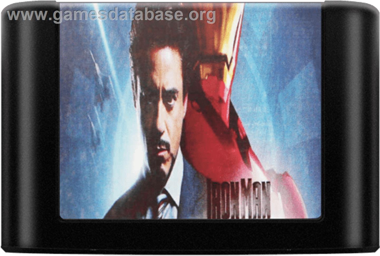 Iron Man - Sega Genesis - Artwork - Cartridge