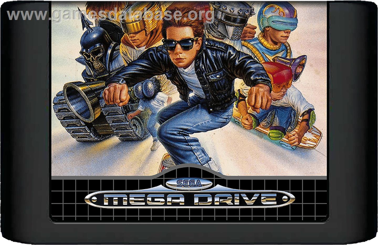 Kid Chameleon - Sega Genesis - Artwork - Cartridge