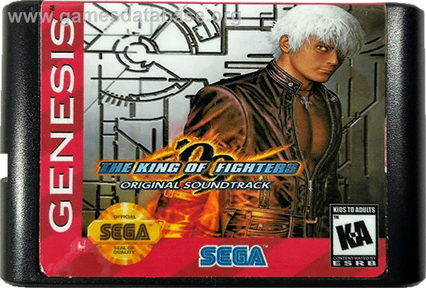 King Of Fighters '99, The - Sega Genesis - Artwork - Cartridge