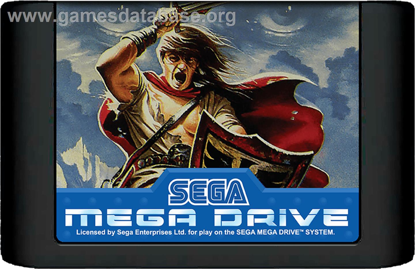 Shining Force 2 - Sega Genesis - Artwork - Cartridge