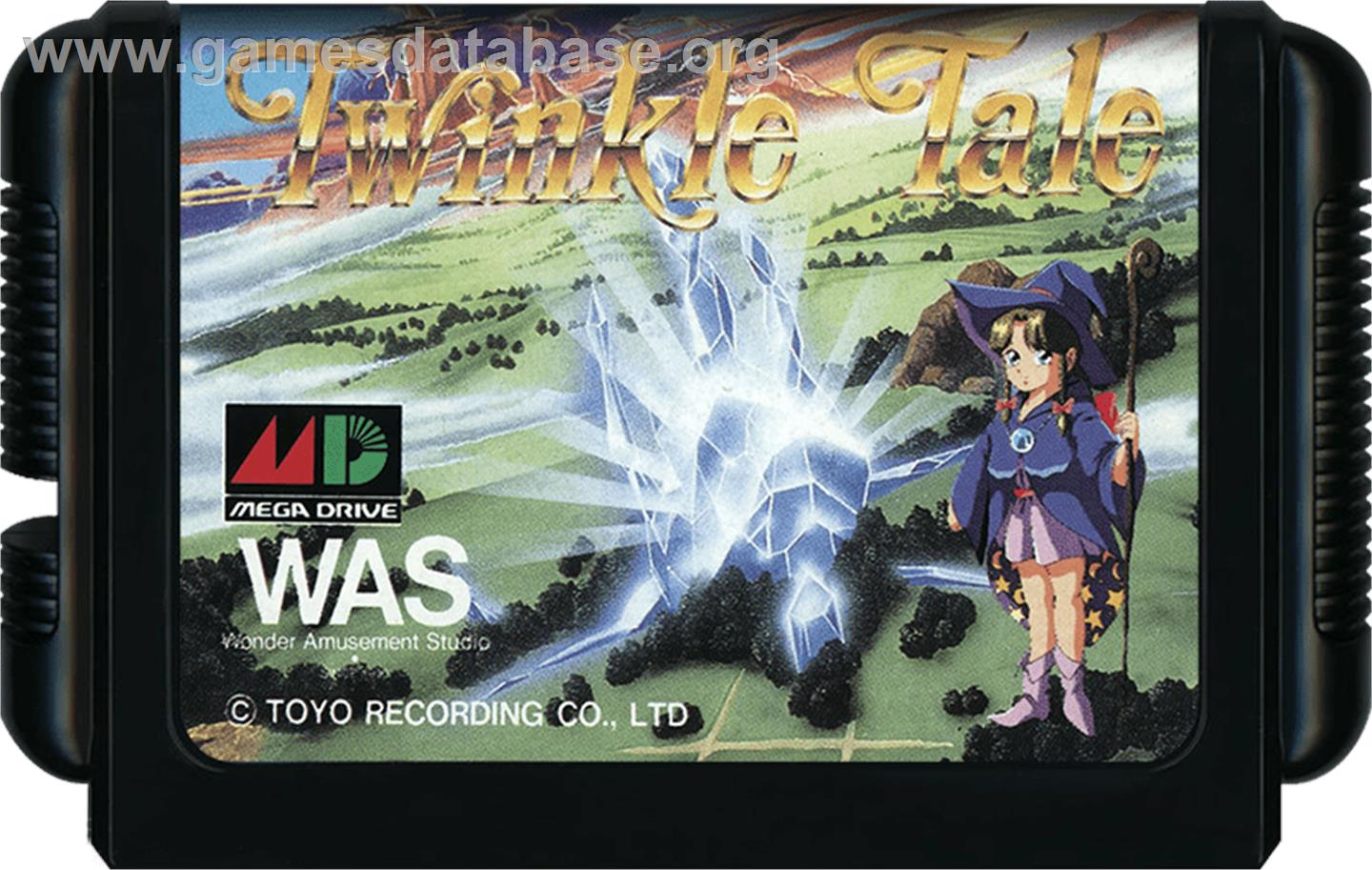Twinkle Tale - Sega Genesis - Artwork - Cartridge