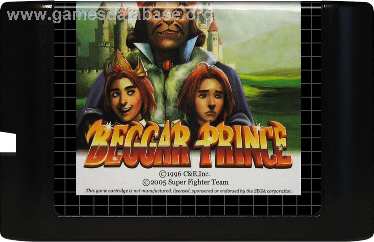 Xin Qi Gai Wang Zi - Sega Genesis - Artwork - Cartridge