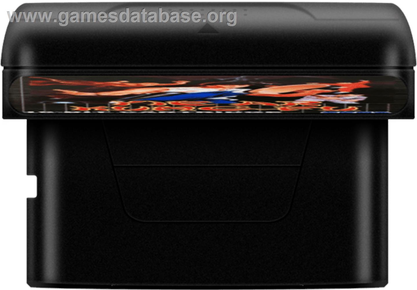 Yie Ar Kung-fu - Sega Genesis - Artwork - Cartridge