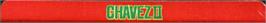 Top of cartridge artwork for Chavez 2 on the Sega Genesis.