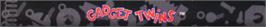 Top of cartridge artwork for Gadget Twins, The on the Sega Genesis.