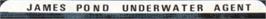 Top of cartridge artwork for James Pond - Underwater Agent on the Sega Genesis.