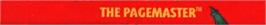 Top of cartridge artwork for Pagemaster, The on the Sega Genesis.