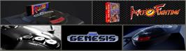 Arcade Cabinet Marquee for Art of Fighting / Ryuuko no Ken.