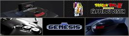 Arcade Cabinet Marquee for Dragonball Z: L'Appel Du Destin.