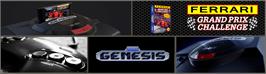 Arcade Cabinet Marquee for Ferrari Grand Prix Challenge.