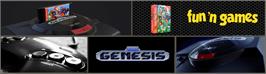 Arcade Cabinet Marquee for Fun 'N Games.