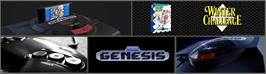 Arcade Cabinet Marquee for Games: Winter Challenge, The.