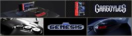 Arcade Cabinet Marquee for Gargoyles.
