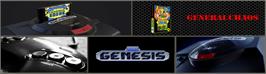 Arcade Cabinet Marquee for General Chaos.