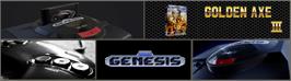 Arcade Cabinet Marquee for Golden Axe III.