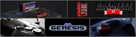 Arcade Cabinet Marquee for Greatest Heavyweights.