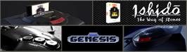 Arcade Cabinet Marquee for Ishido: The Way of Stones.