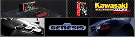 Arcade Cabinet Marquee for Kawasaki Superbike Challenge.