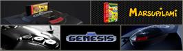 Arcade Cabinet Marquee for Marsupilami.