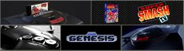 Arcade Cabinet Marquee for Super Smash T.V..