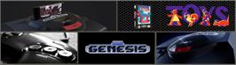 Arcade Cabinet Marquee for Toys.