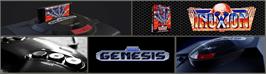 Arcade Cabinet Marquee for Truxton / Tatsujin.