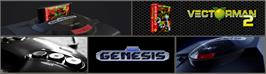 Arcade Cabinet Marquee for Vectorman 2.