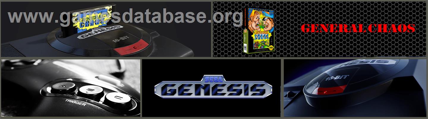 General Chaos - Sega Genesis - Artwork - Marquee
