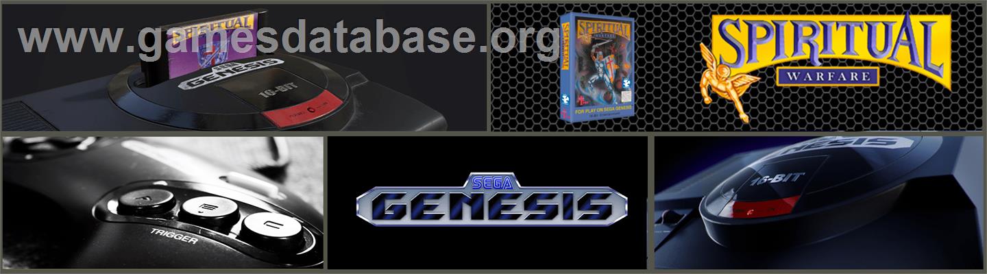 Spiritual Warfare - Sega Genesis - Artwork - Marquee