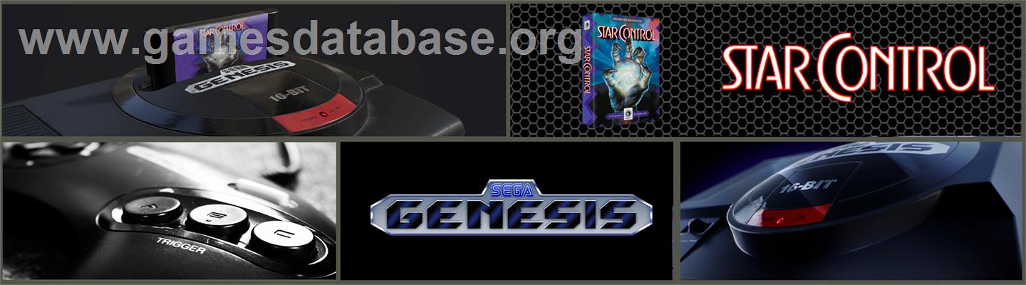 Star Control - Sega Genesis - Artwork - Marquee