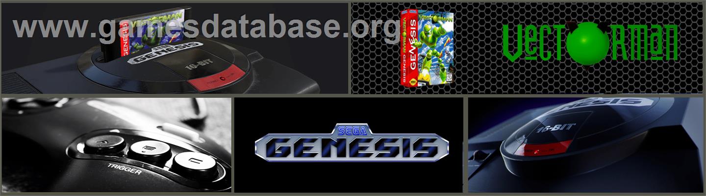 Vectorman - Sega Genesis - Artwork - Marquee