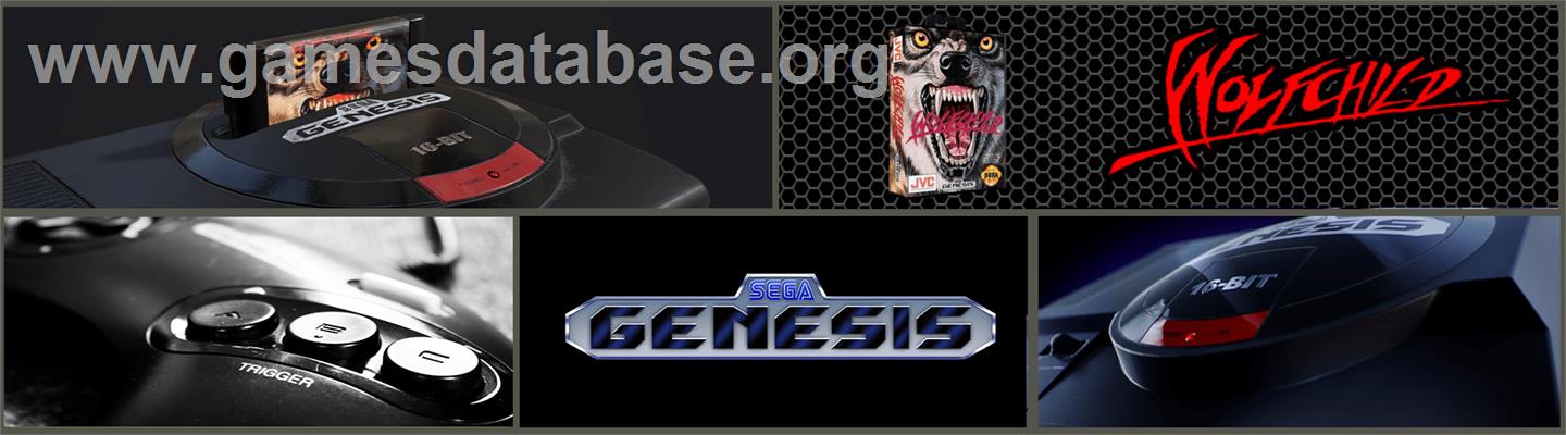 Wolfchild - Sega Genesis - Artwork - Marquee