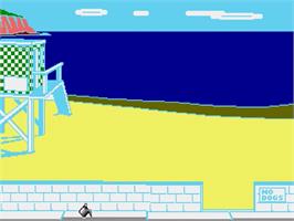 In game image of Art Alive on the Sega Genesis.