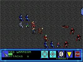 In game image of Buck Rogers - Countdown To Doomsday on the Sega Genesis.