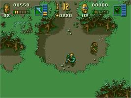 In game image of Chaos Engine, The on the Sega Genesis.