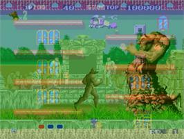 In game image of Classic Collection on the Sega Genesis.