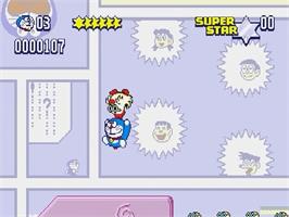 In game image of Doraemon - Yume Dorobou To 7 Nin No Gozans on the Sega Genesis.