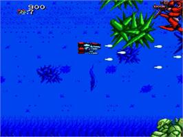 In game image of Heavy Unit - Mega Drive Special on the Sega Genesis.