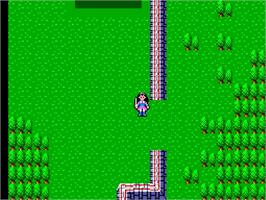 In game image of Phantasy Star Fukkokuban on the Sega Genesis.