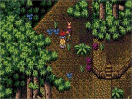 In game image of Pier Solar And The Great Architects on the Sega Genesis.