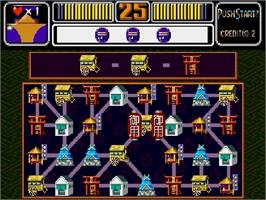 In game image of Puzzle And Action - Ichidant-r on the Sega Genesis.