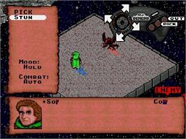 In game image of Rings of Power on the Sega Genesis.