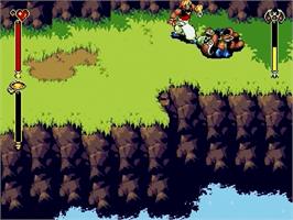 In game image of Story Of Thor - A Successor Of The Light, The on the Sega Genesis.