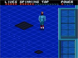 In game image of Toys on the Sega Genesis.